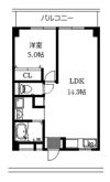 ラポールⅡの間取り画像