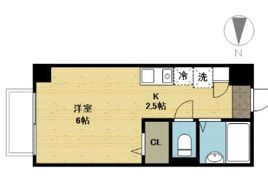 アーバニアサフランBの間取り画像