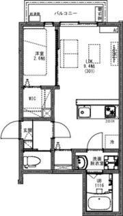 KEIAI RESIDENCE 北小金Ⅱの間取り画像