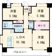 ヒルクレスト菊陽グランデの間取り画像