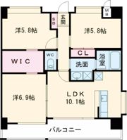 ヒルクレスト菊陽グランデの間取り画像