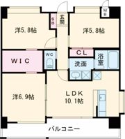 ヒルクレスト菊陽グランデの間取り画像