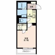 ベレオ栄の間取り画像