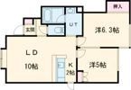 サンクレストの間取り画像