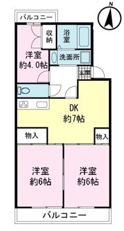 フォルトゥーナ三島の間取り画像