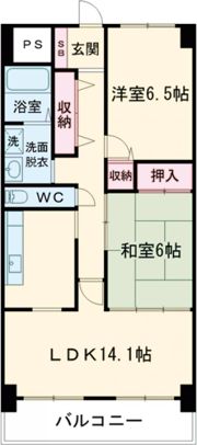 スカール屋島の間取り画像