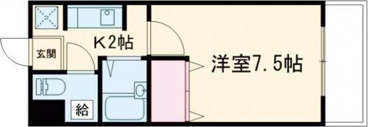 坊田ビルの間取り画像