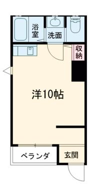 森山ハイツの間取り画像