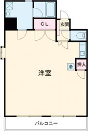 カーサオガワの間取り画像