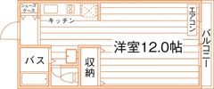 中町ハウス(ナカマチハウス)の間取り画像