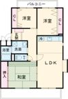 グレース蓮池の間取り画像