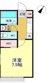 ヴィラグレイスの間取り画像