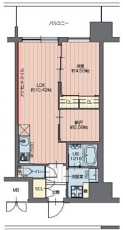 プレジオ川口の間取り画像