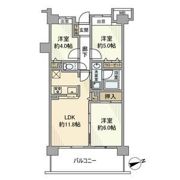 レーベンハイム大宮グランファーストの間取り画像