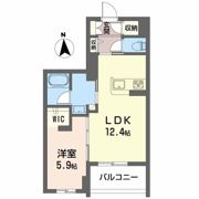 コンフォーザ虎丸の間取り画像