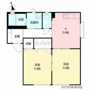 メゾン フリージア A棟の間取り画像