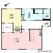 ディアス恒久 A棟の間取り画像