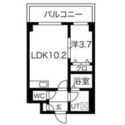 ラパン すみよしの間取り画像