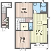 カーサエスポワールの間取り画像