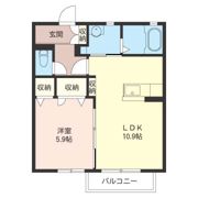 サニーフラットの間取り画像