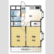 エクシード下山口の間取り画像