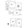 香寺町戸建ての間取り画像