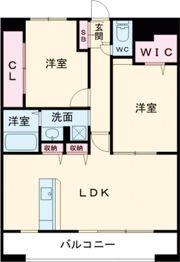 LIBTH菊陽町Ⅲの間取り画像