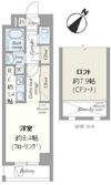 Saint－Clair Kawasakiの間取り画像