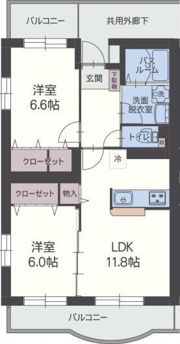 リーブラの間取り画像