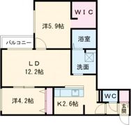 ao akua CTS (アオアクアシーティーエス)の間取り画像