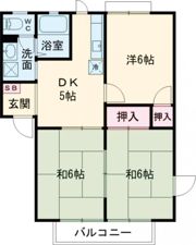 ちろりん村 Bの間取り画像