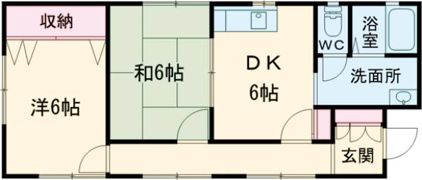 リゼ行永の間取り画像