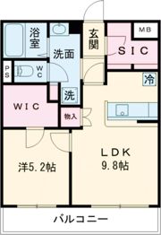 リアンレガーロ大牟田の間取り画像