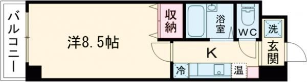 プリオールZEN弐番館の間取り画像