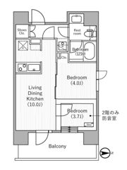 nido MOTOASAKUSAの間取り画像