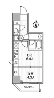 ･ﾗｳﾞｨｴｰﾙ錦糸公園の間取り画像
