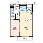 クレール桜の間取り画像