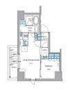 ルフォンプログレ上野御徒町の間取り画像