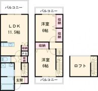 KUKUNA柳川の間取り画像