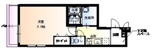 フジパレス 新通の間取り画像