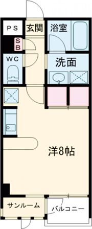 ベルナスハウゼの間取り画像