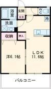 リーフ瀬高の間取り画像