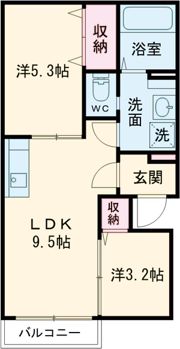 プレシャス神崎川の間取り画像