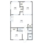 サンハイツいずみの間取り画像
