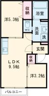 プレシャス神崎川の間取り画像
