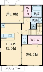 cherir上泉の間取り画像