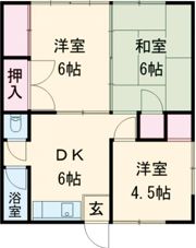 入地グリーンハウスの間取り画像