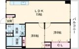 北野マンション1号棟の間取り画像