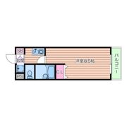 ライフハイム須賀の間取り画像