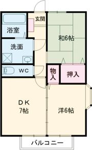 アクシス小佐々の間取り画像